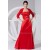 3/4 Sleeve Strapless A-Line Floor-Length Mother of the Bride Dresses with A Lace Jacket 2040001
