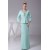 Chiffon Silk like Satin 3/4 Sleeve Straps Mother of the Bride Dresses 2040029