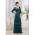 Elegant Floor-Length Soft Sweetheart Beading Mother of the Bride Dresses with A 3/4 Sleeve Jacket 2040040