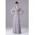 Sheath/Column Long Sleeves Floor-Length Chiffon Mother of the Bride Dresses with A Jacket 2040052