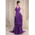 Sheath/Column Halter Puddle Train Chiffon Sleeveless Mother of the Bride Dresses 2040061