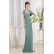 Sheath/Column Short Sleeve Floor-Length Beading Mother of the Bride Dresses 2040079