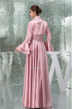 A-Line Strapless Beading Floor-Length Mother of the Bride Dresses w2040091