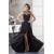 A-Line High-Neck Split Side Chiffon Mother of the Bride Dresses 2040120
