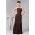 A-Line Strapless Long Chiffon Sleeveless Evening Mother of the Bride Dresses 2040122