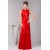 Floor-Length Sleeveless High-Neck Ruffles Mother of the Bride Dresses 2040127