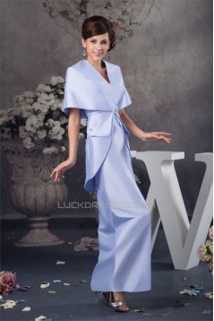 Half Elbow Length Taffeta Sheath/Column Mother of the Bride Dresses 2040129