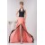 A-Line Halter Beading Satin Chiffon Sleeveless Mother of the Bride Dresses 2040130