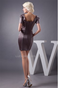 Short/Mini Short Sleeve Mother of the Bride Dresses 2040149