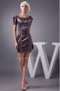 Short/Mini Short Sleeve Mother of the Bride Dresses 2040149