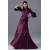 3/4 Length Beading Brush Sweep Train Elastic Woven Satin Prom/Formal Evening Dresses 2040161