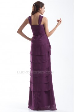 Sheath/Column Straps Chiffon Mother of the Bride Dresses with A 3/4 Sleeve Jacket 2040187