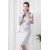 Sheath/Column Soft Sweetheart Half Elbow Length Mother of the Bride Dresses 2040198