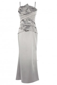 Sheath/Column Strapless Long Mother of the Bride Dresses 2040203