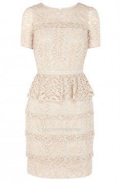 Elegant Short Sleeve Lace Mother of the Bride Dresses 2040207