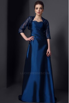 A-Line Sweetheart Beaded Mother of the Bride Dresses with A Jacket 2040226