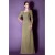 Sheath 3/4 Length Sleeves Floor Length Mother of The Bride Dresses 3040008