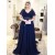 A-Line Beaded Long Mother of The Bride Dresses 602055
