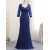 Mermaid 3/4 Length Sleeves Lace Mother of The Bride Dresses 602148