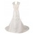 A-line Chapel Train Lace Wedding Dresses WD010006