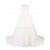 A-line Strapless Chapel Train Lace Wedding Dresses WD010032