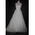 A-line Strapless Court Train Bridal Wedding Dresses WD010071