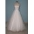 A-line Strapless Beaded Bridal Wedding Dresses WD010089
