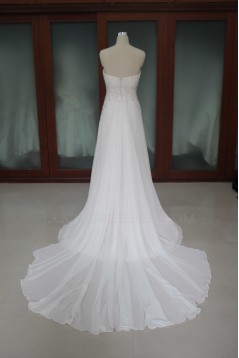 Empire Sweetheart Chiffon Bridal Wedding Dresses WD010100