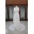 Sheath/Column One Shoulder Chiffon Bridal Wedding Dresses WD010113