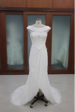 Sheath/Column Bridal Wedding Dresses WD010114