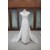 Sheath/Column Off the Shoulder Beaded Bridal Wedding Dresses WD010117