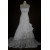Trumpet/Mermaid Strapless Beaded Lace Bridal Wedding Dresses WD010124