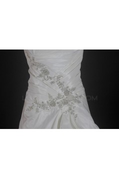 A-line Sweetheart Chapel Train Bridal Wedding Dresses WD010127