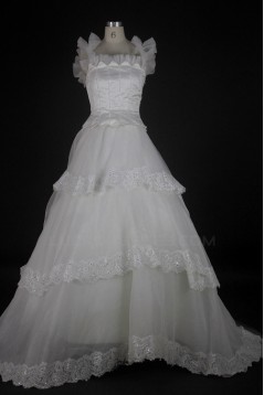 A-line Bridal Wedding Dresses WD010136