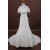 Trumpet/Mermaid Short Sleeves Off the Shoulder Lace Bridal Wedding Dresses WD010176