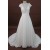 A-line Chapel Train Lace Bridal Wedding Dresses WD010177