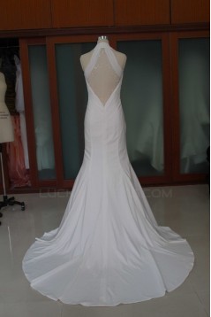 Trumpet/Mermaid Court Train Bridal Wedding Dresses WD010183