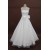 A-line Floor Length Bridal Wedding Dresses WD010208
