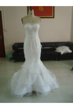 Trumpet/Mermaid Sweetheart Bridal Wedding Dresses WD010219