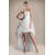 High Low Strapless Bridal Wedding Dress WD010233