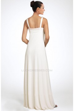 Sheath/Column Beaded Chiffon Bridal Wedding Dress WD010235