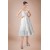 A-line Strapless Short Bridal Wedding Dress WD010243