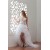 Sexy High Low Court Train Bridal Gown WD010276