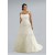 A-line Straps Sleeveless Plus Size Bridal Wedding Dresses WD010311