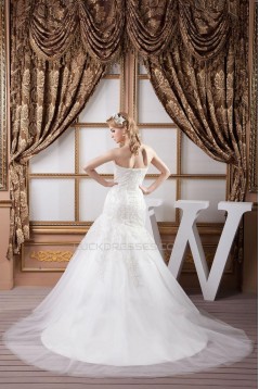 Trumpet/Mermaid Sweetheart Lace Bridal Wedding Dresses WD010318