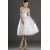A-line Strapless Short Bridal Wedding Dresses WD010326