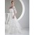 A-line Strapless Court Train Lace Bridal Wedding Dresses with A Jacket WD010332
