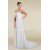 Sheath/Column Chiffon Bridal Wedding Dresses WD010363