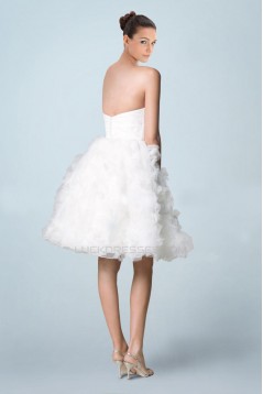 Ball Gown Sweetheart Short Bridal Wedding Dresses WD010375