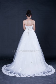 A-line Sweetheart Lace Bridal Wedding Dresses WD010400